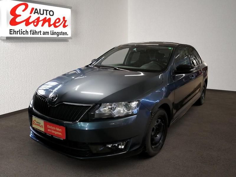 Gebraucht Skoda Rapid Sport 90 PS (66 kW) 2016 Grau Kleinwagen