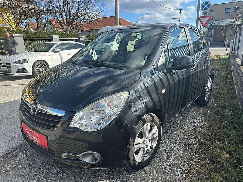 Gebraucht Opel Agila Edition 65 PS (47 kW) 2011 Schwarz Kleinwagen