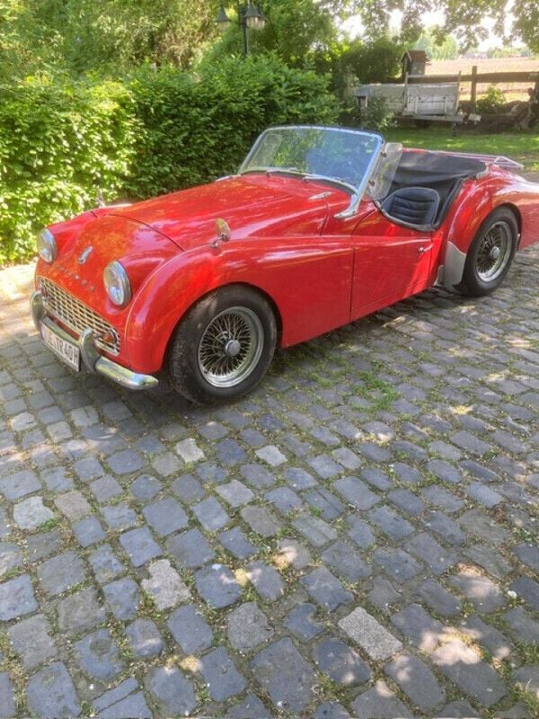 Gebraucht Triumph TR3 103 PS (75 kW) 1961 Rot Cabrio