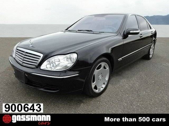 Schwarz Gebraucht 2005 Mercedes S600L Limousine | € 23.681 - Bild 1/4