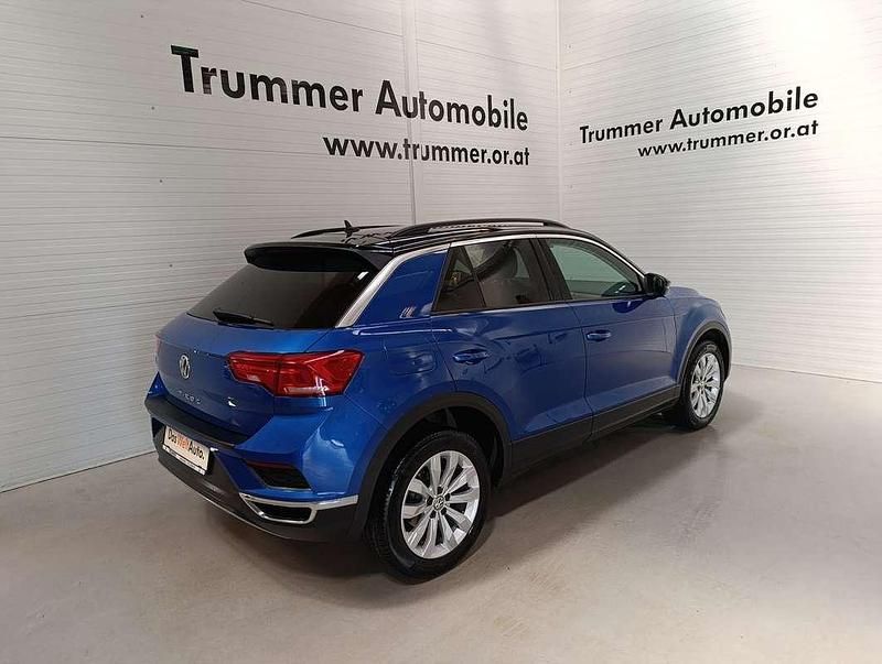 Gebraucht VW T-Roc Design 116 PS (85 kW) 2020 Mittelblau  metallic SUV