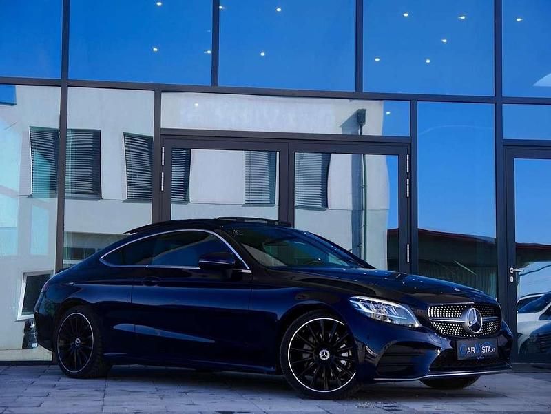 Gebraucht Mercedes C220 AMG 194 PS (142 kW) 2021 Blau Coupé