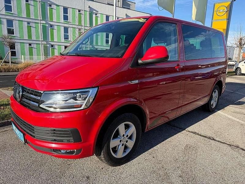 Gebraucht VW Multivan Comfortline 150 PS (110 kW) 2018 Rot Van