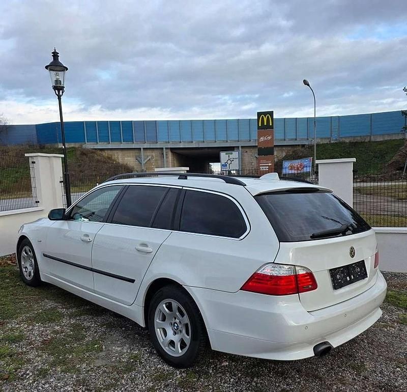 Gebraucht BMW 520 177 PS (130 kW) 2008 Weiß Kombi