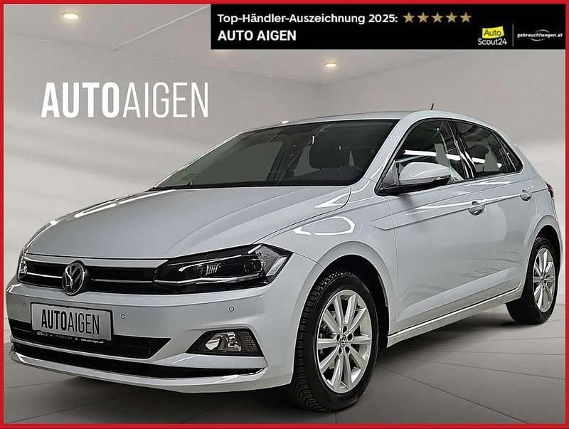 Gebraucht VW Polo Highline 95 PS (69 kW) 2018 Weiß Kleinwagen