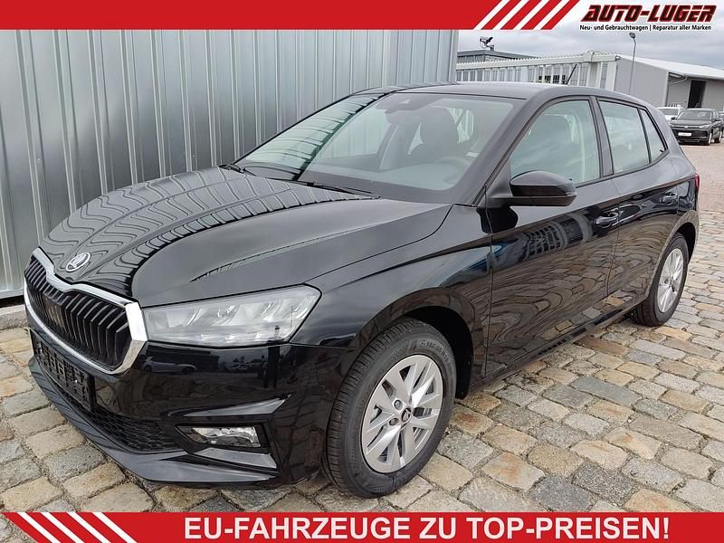Neu Skoda Fabia 2026 Schwarz metallic Kleinwagen