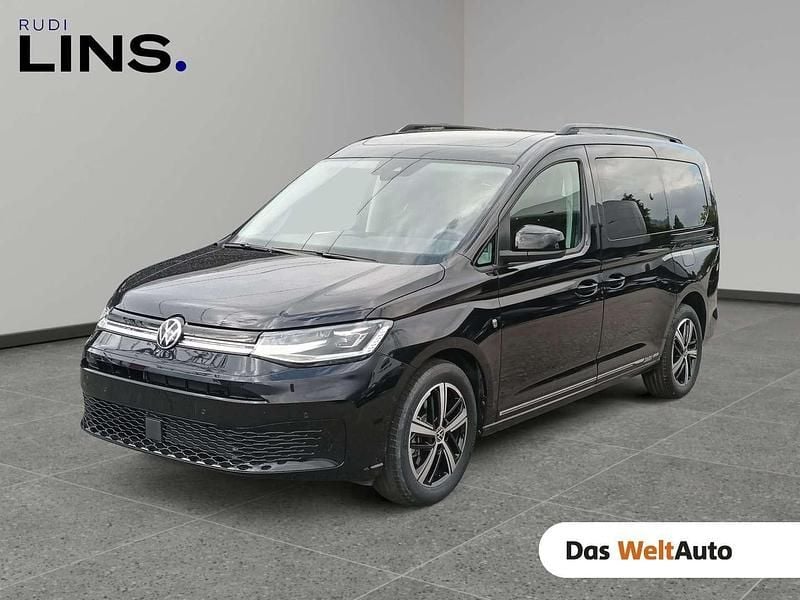 Gebraucht VW Caddy Maxi Dark Label 122 PS (89 kW) 2025 Schwarz  metallicperleffektno Van / Kleinbus