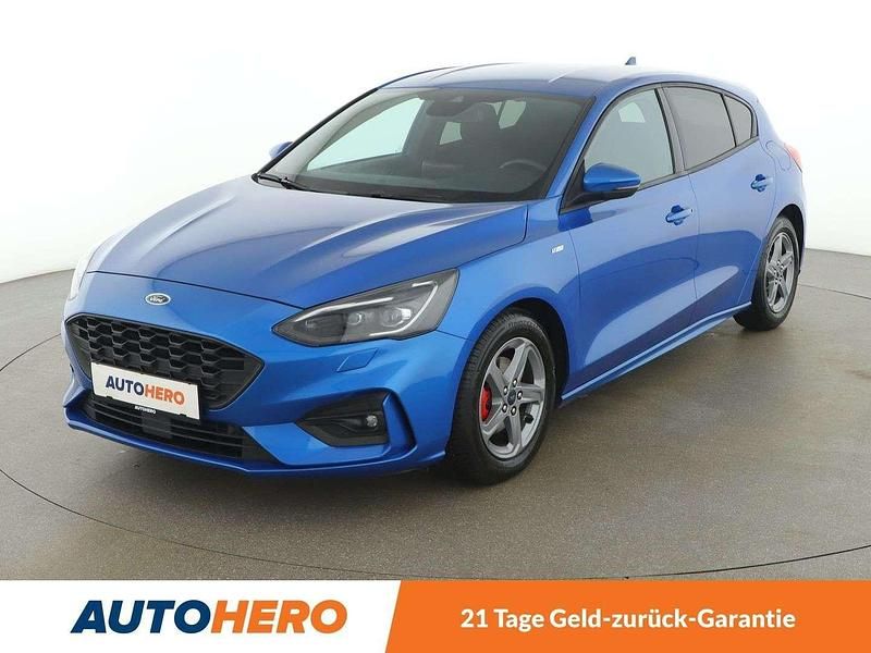 Blau Gebraucht 2019 Ford Focus ST-Line Kleinwagen | € 14.890 (Fairer Preis) - Bild 1/3