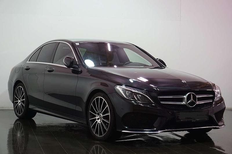 Gebraucht Mercedes C200 AMG line 136 PS (100 kW) 2017 Schwarz Limousine