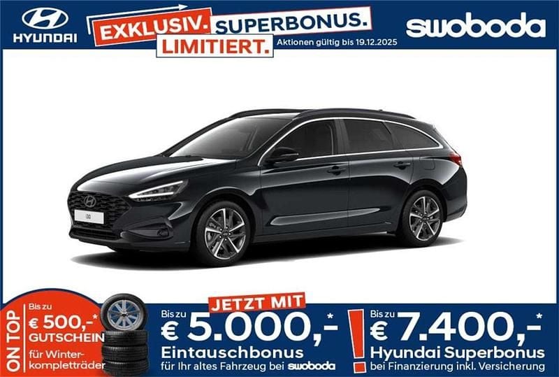 Schwarz Neu 2025 Hyundai i30 GO! Kombi | € 20.390 (Superpreis) - Bild 1/2