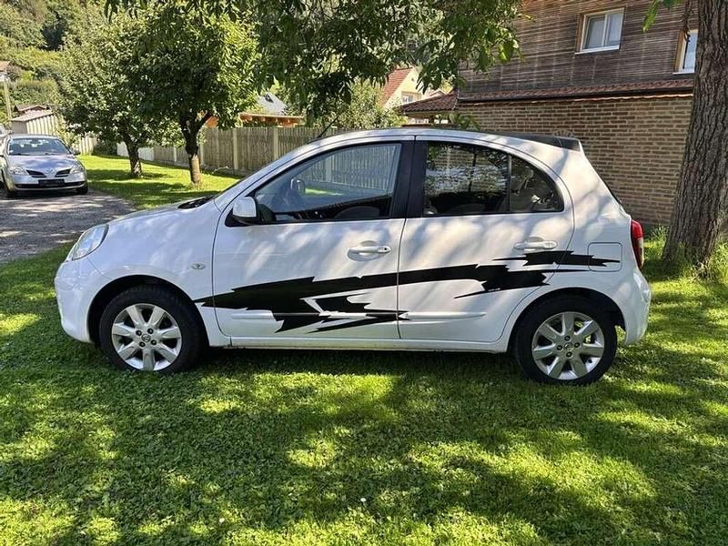 Gebraucht Nissan Micra 80 PS (58 kW) 2012 Weiß Kleinwagen