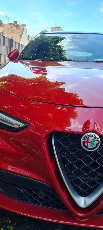 Gebraucht Alfa Romeo Stelvio Quadrifoglio 510 PS (375 kW) 2018 Rot SUV