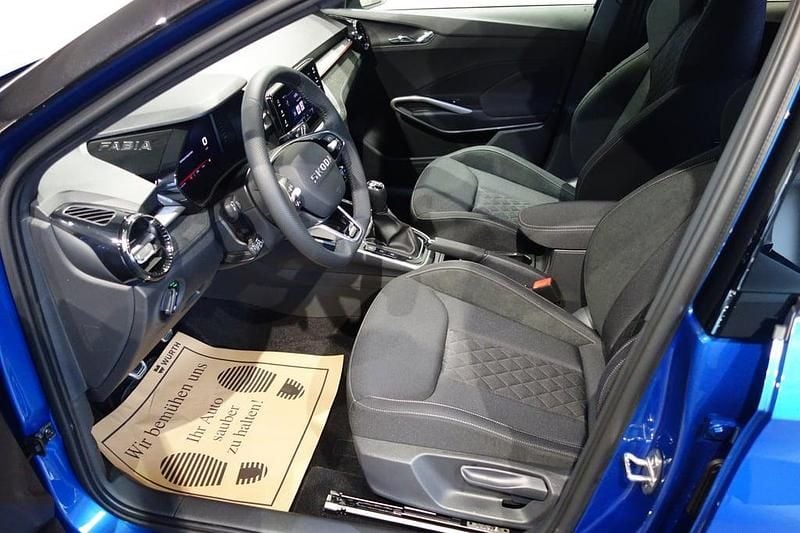 Neu Skoda Fabia Monte Carlo 116 PS (85 kW) 2026 Mittelblau  metallic Kleinwagen
