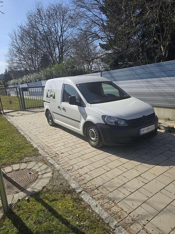 Gebraucht VW Caddy 75 PS (55 kW) 2011 Weiß Van / Kleinbus