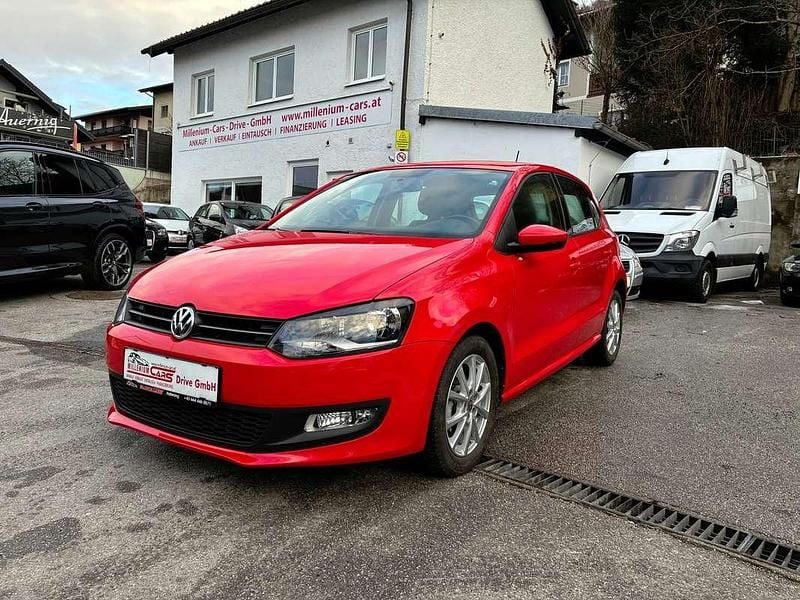 Gebraucht VW Polo 60 PS (44 kW) 2010 Rot Kleinwagen