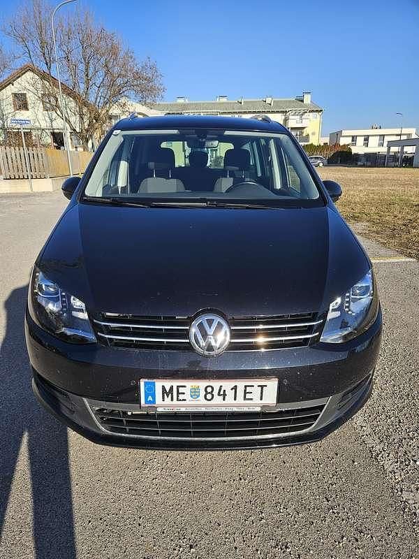 Gebraucht VW Sharan 116 PS (85 kW) 2017 Schwarz Van / Kleinbus