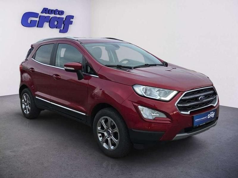 Gebraucht Ford Ecosport Titanium 125 PS (91 kW) 2019 Rot SUV
