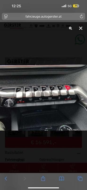 Gebraucht Peugeot 3008 Allure 131 PS (96 kW) 2018 SUV