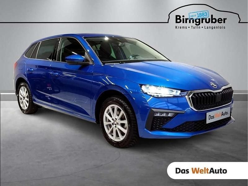 Gebraucht Skoda Scala Selection 116 PS (85 kW) 2025 Blau Kleinwagen