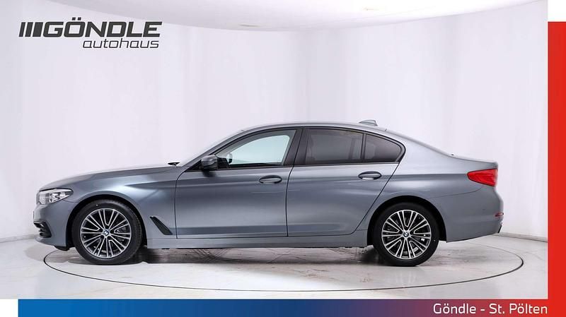 Gebraucht BMW 520 Sport Line 190 PS (139 kW) 2019 Blau Limousine