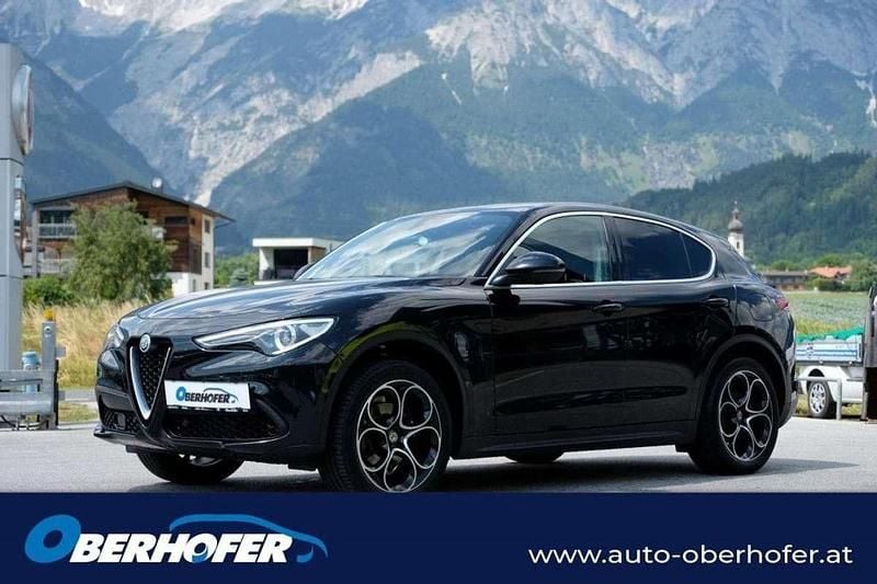 Gebraucht Alfa Romeo Stelvio Super 280 PS (205 kW) 2019 Schwarz SUV