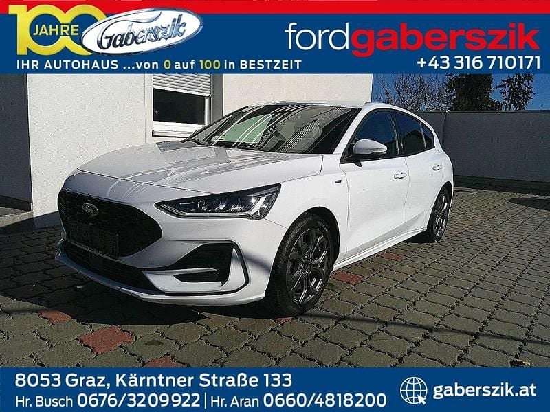 Gebraucht Ford Focus ST-Line 125 PS (91 kW) 2022 Weiß Limousine