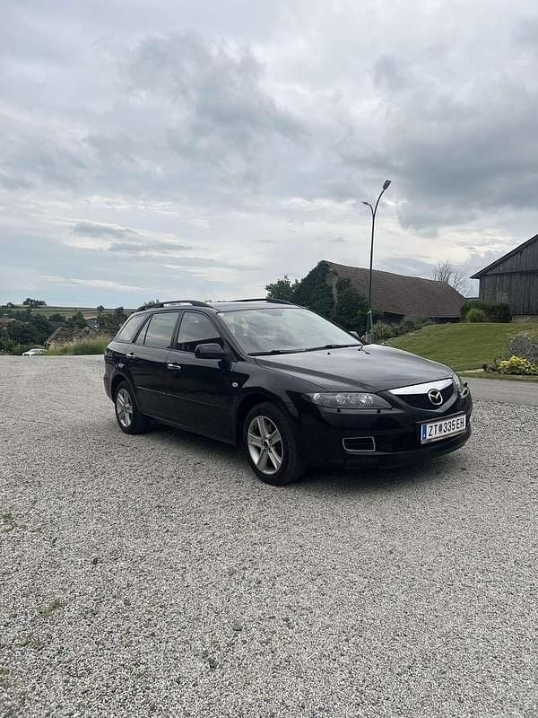Schwarz Gebraucht 2008 Mazda 6 Active Kombi | € 3.400 (Fairer Preis) - Bild 1/4