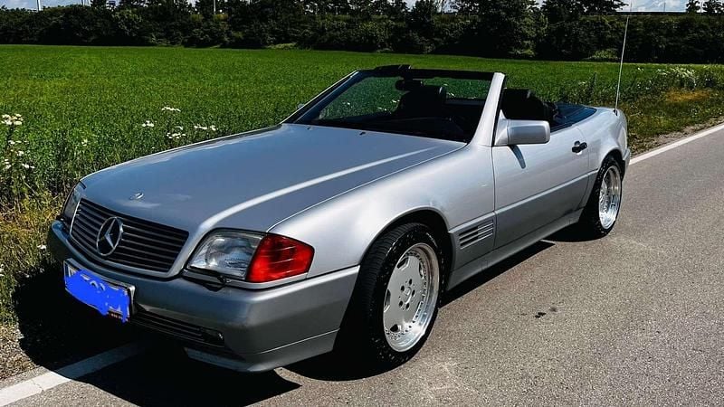 Silber Gebraucht 1993 Mercedes SL320 Cabrio | € 21.000 - Bild 1/2