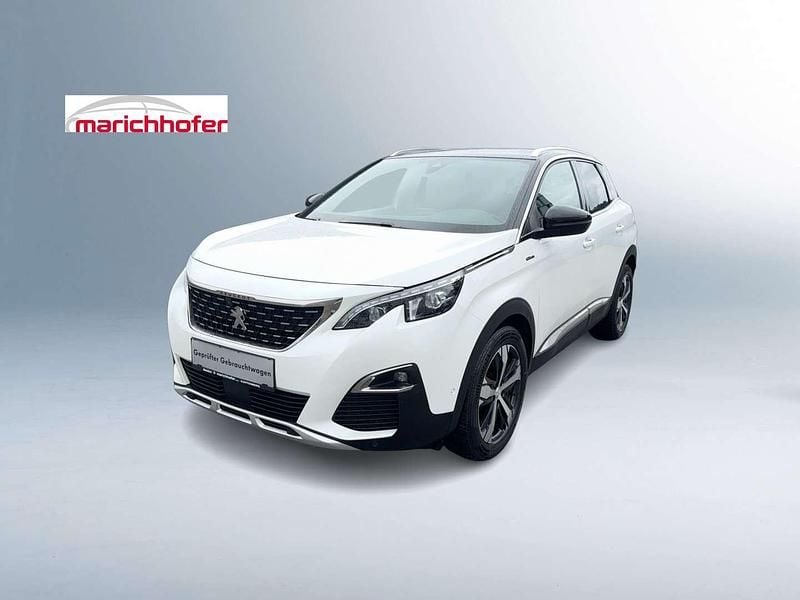 Gebraucht Peugeot 3008 GT-line 120 PS (88 kW) 2018 Weiß Van