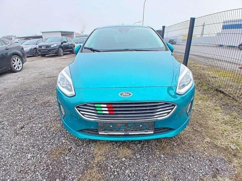 Gebraucht Ford Fiesta Titanium 101 PS (74 kW) 2018 Blau Kleinwagen