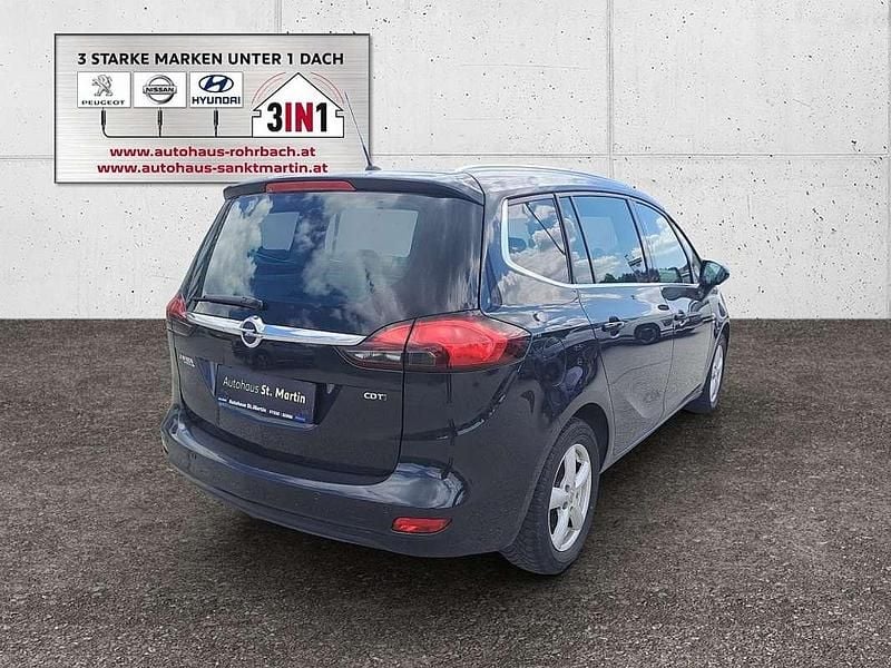 Gebraucht Opel Zafira Tourer Active 110 PS (80 kW) 2013 Schwarz Van / Kleinbus