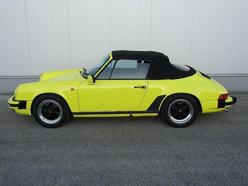 Gebraucht Porsche 911SC 179 PS (131 kW) 1983 Gelb Cabrio