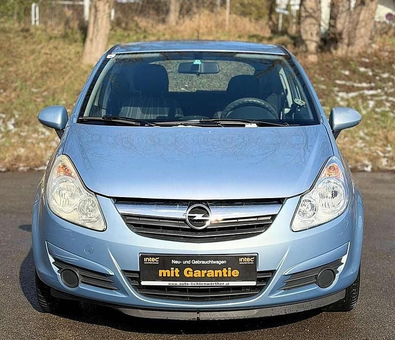 Gebraucht Opel Corsa Edition 80 PS (58 kW) 2009 Blau Kleinwagen