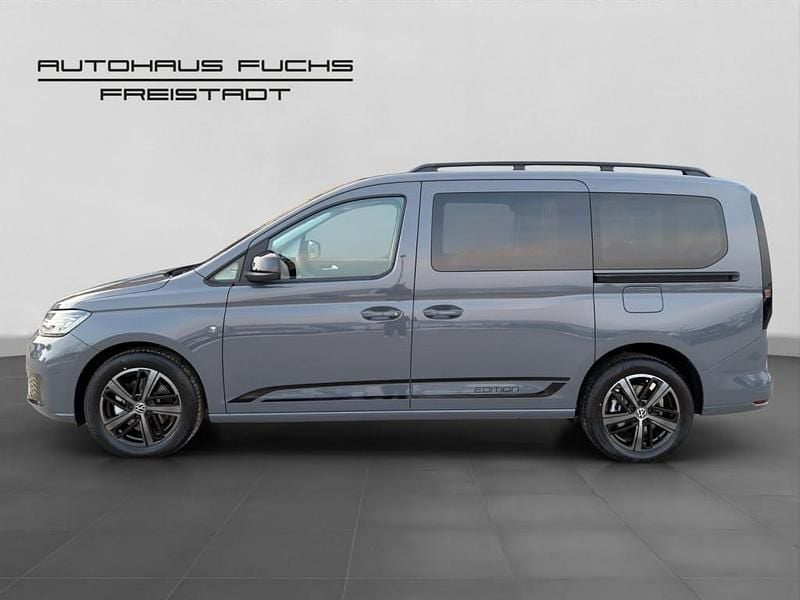 Neu VW Caddy Maxi Edition 122 PS (89 kW) 2026 Mittelgrau  normal Van / Kleinbus