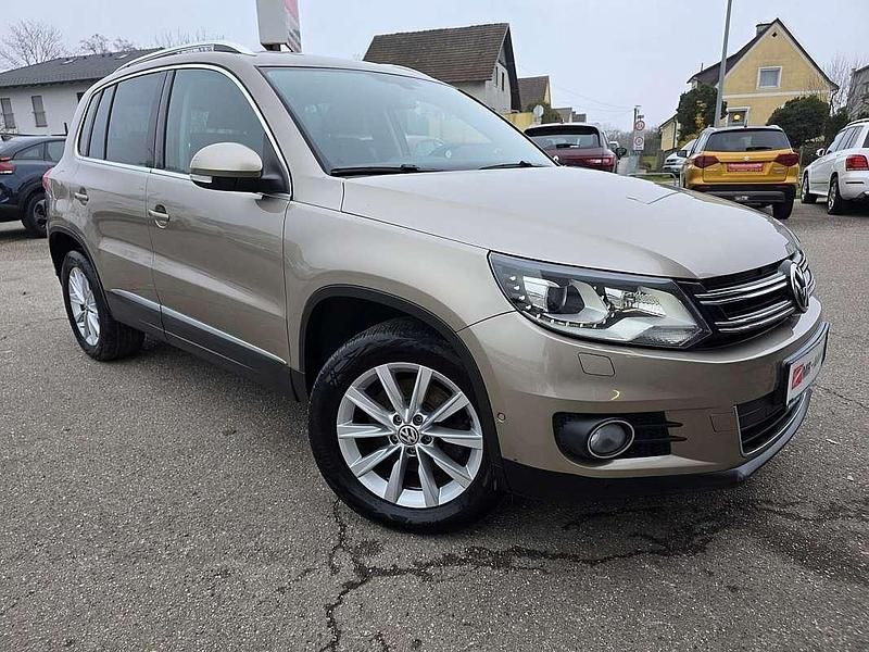 Beige Gebraucht 2012 VW Tiguan Sport SUV | € 9.490 (Fairer Preis) - Bild 1/4