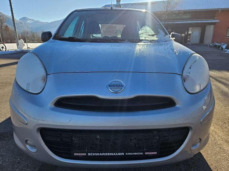 Grau Gebraucht 2012 Nissan Micra Visia Limousine | € 1.999 (Superpreis) - Bild 1/4