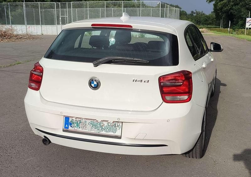 Gebraucht BMW 114 95 PS (69 kW) 2015 Weiß Kleinwagen
