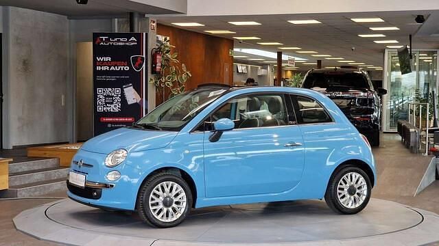 Gebraucht Fiat 500C 69 PS (50 kW) 2015 Blau Cabrio