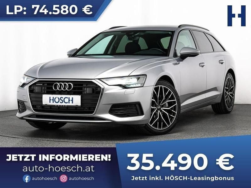 Silber Gebraucht 2022 Audi A6 Premium Kombi | € 36.990 (Guter Preis) - Bild 1/4