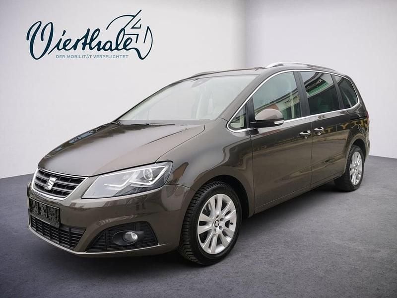 Dunkelbraun normal Gebraucht 2015 Seat Alhambra Van / Kleinbus | € 18.990 (Etwas zu teuer) - Bild 1/4