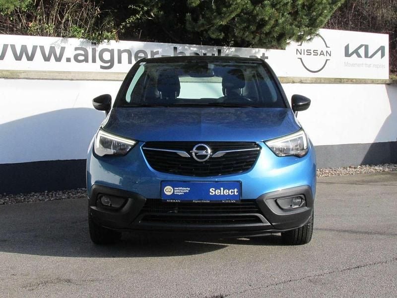 Gebraucht Opel Crossland X Edition 110 PS (80 kW) 2018 Blau SUV