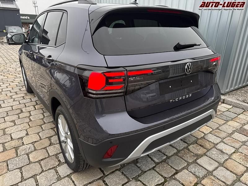 Neu VW T-Cross Life 2025 Rauchgrau metallic SUV