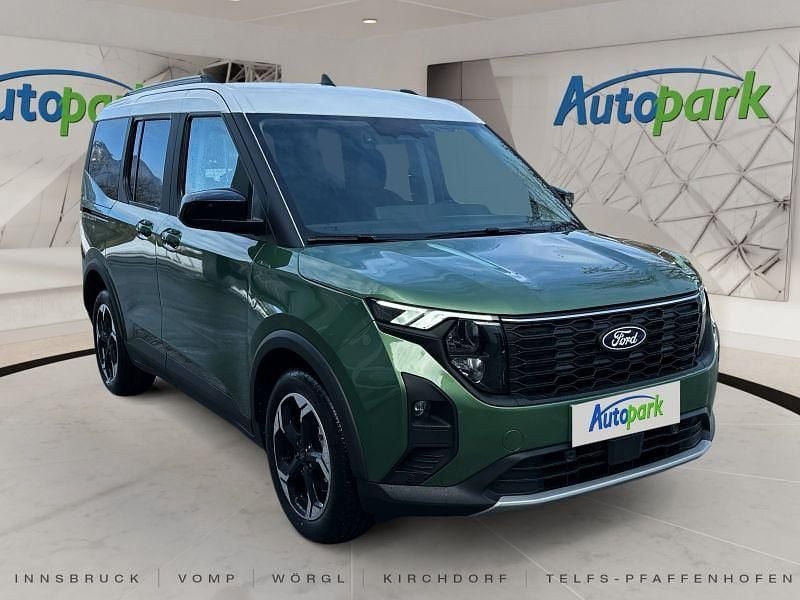 Neu Ford Tourneo Courier Active 125 PS (91 kW) 2026 Grün Van / Kleinbus