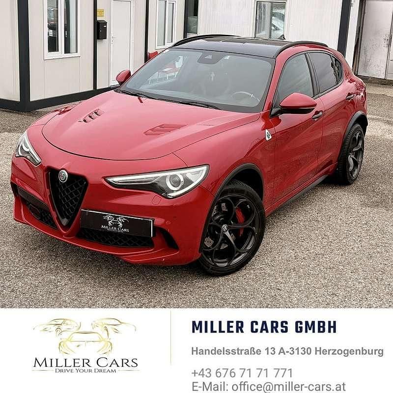Gebraucht Alfa Romeo Stelvio Quadrifoglio 510 PS (375 kW) 2018 Rot SUV