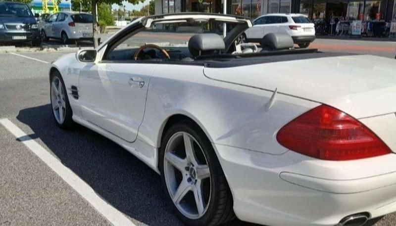 Gebraucht Mercedes SL350 245 PS (180 kW) 2004 Weiß Cabrio
