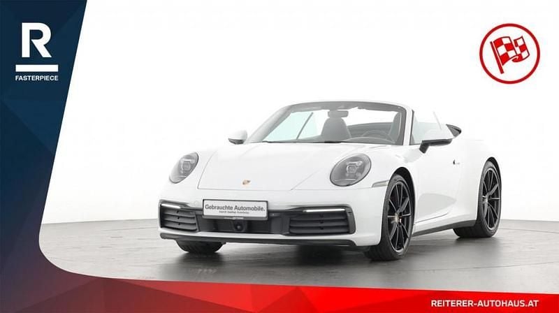Weiß Gebraucht 2019 Porsche 911 Carrera S Cabriolet Cabrio | € 132.990 - Bild 1/4