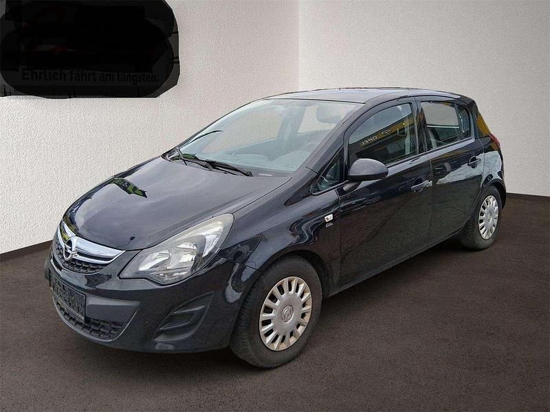 Gebraucht Opel Corsa 69 PS (50 kW) 2014 Schwarz Kleinwagen