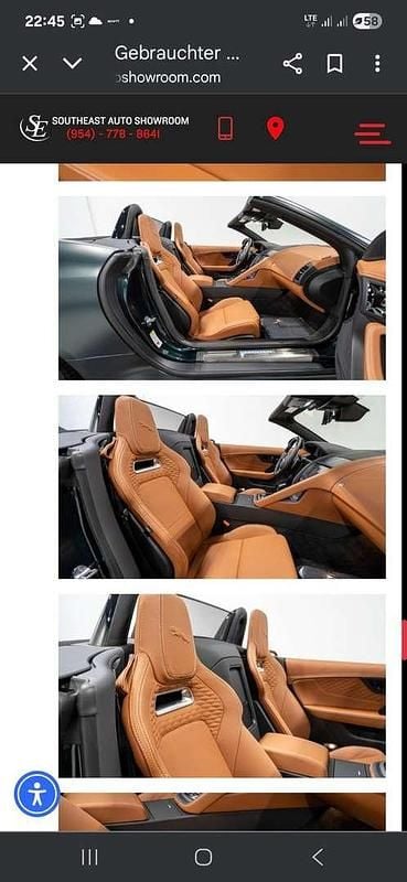 Gebraucht Jaguar E-Type 300 PS (220 kW) 2022 Grün Cabrio