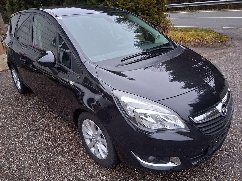 Gebraucht Opel Meriva Edition 110 PS (80 kW) 2016 Schwarz Van / Kleinbus