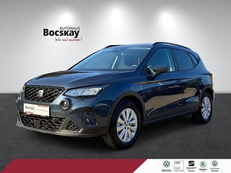 Dunkelgrau metallicperleffekt Gebraucht 2022 Seat Arona Style SUV | € 23.770 (Teuer) - Bild 1/4